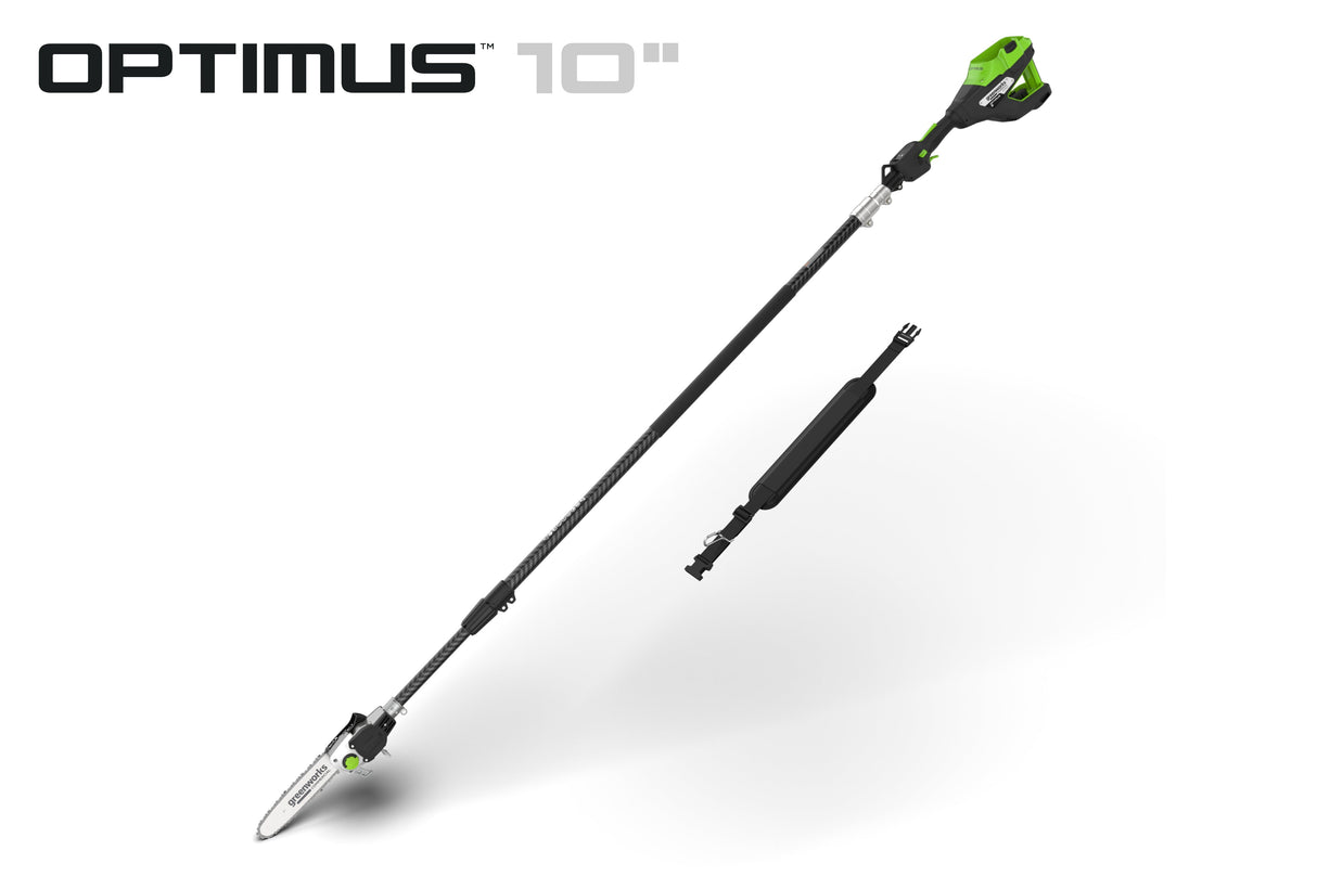 OPTIMUS 82V 10" Polesaw with Carbon Fiber Shaft  | OPS300T