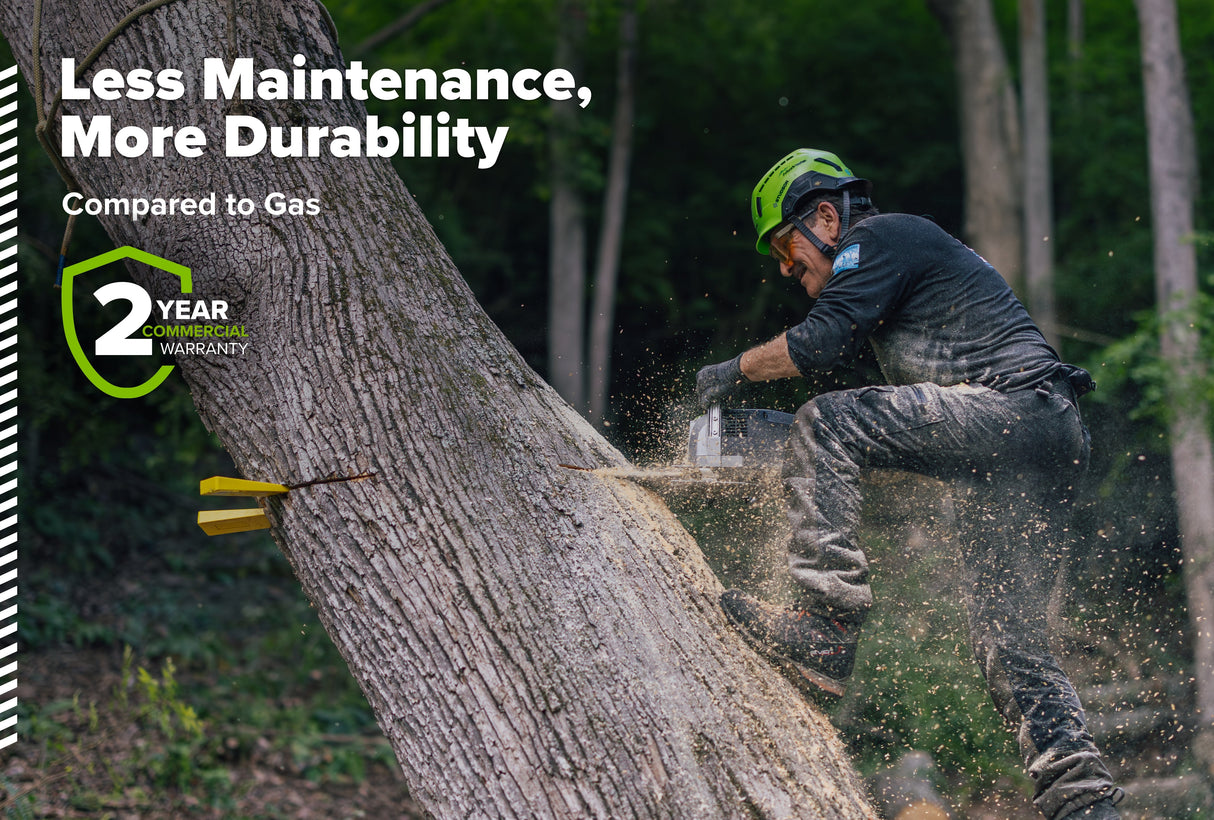 OPTIMUS 82V 5.0kw 20" HOG Chainsaw Kit with CORE530 Battery & DP Charger | OCS800-C5DP-20