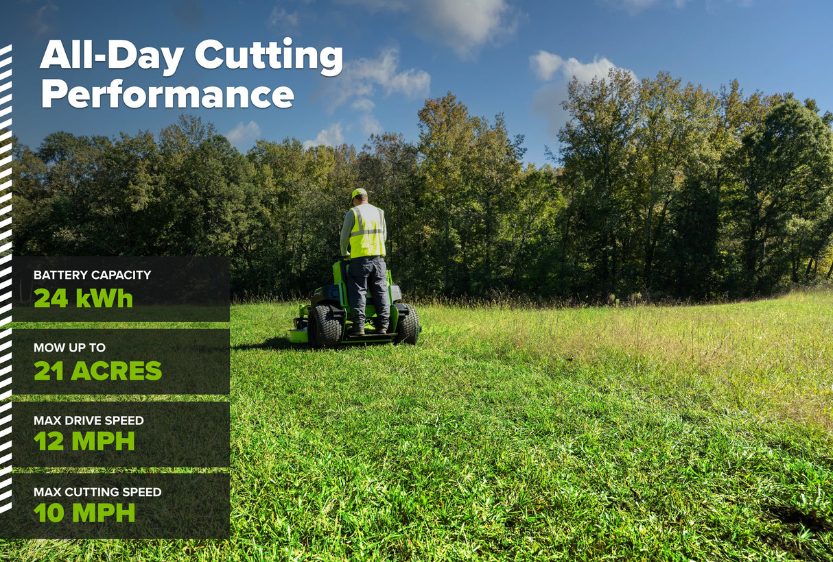 OptimusZ Series 9 52" Stand-on ZTR - 24 kWh | OS952