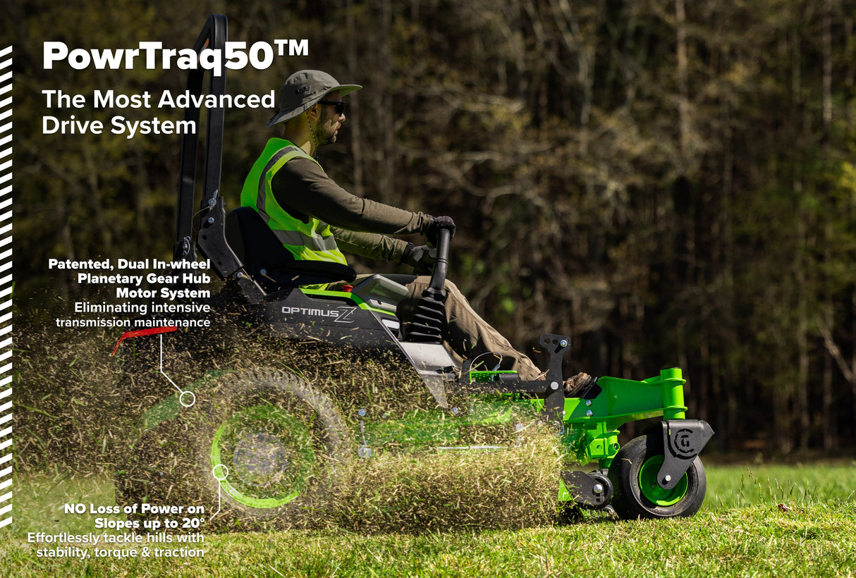 OptimusZ Series 9 48" Ride-on ZTR - 24 kWh | OZ948