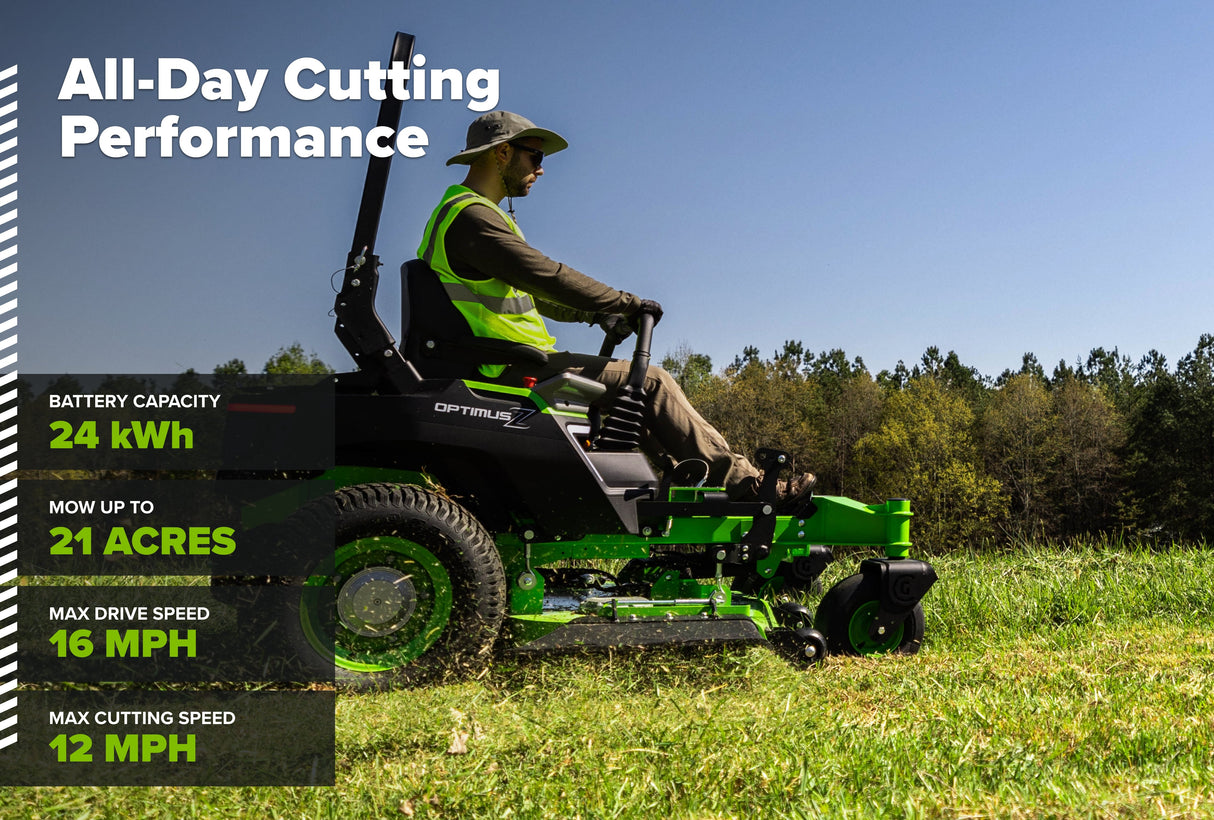 OptimusZ Series 9 52" Ride-on ZTR - 24 kWh | OZ952
