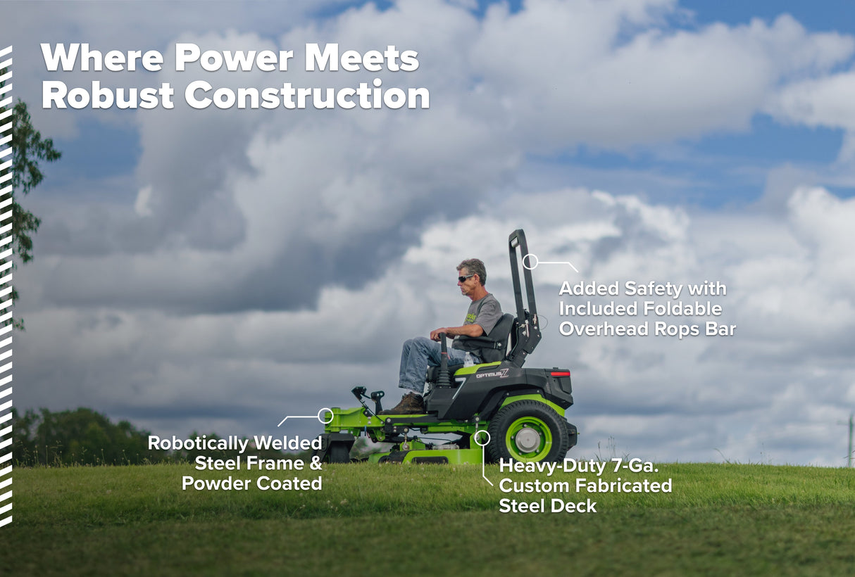 OptimusZ Series 9 52" Ride-on ZTR - 24 kWh | OZ952
