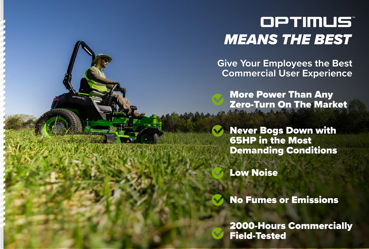 OptimusZ Series 9 52" Ride-on ZTR - 24 kWh | OZ952