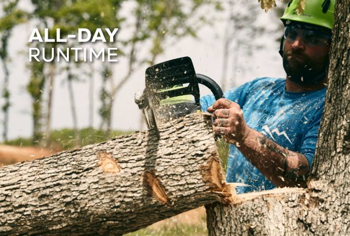 82V 20" 3.4kW Chainsaw Tool-Only | 82CS34