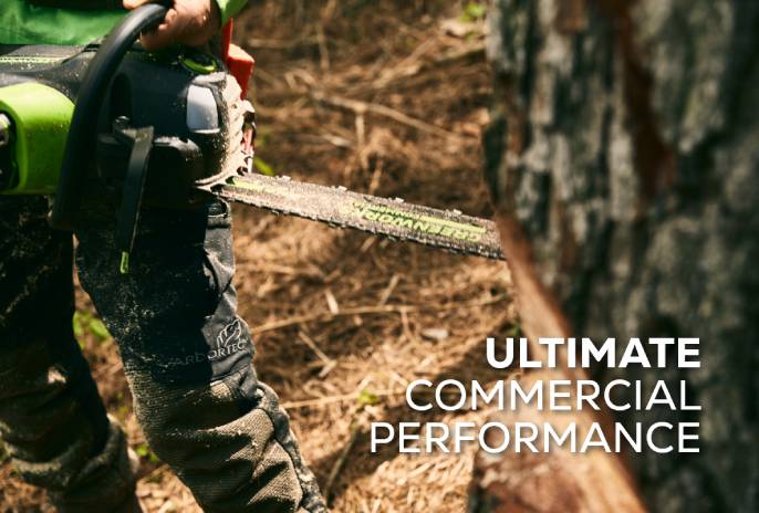 82V 20" 3.4kW Chainsaw with 4Ah Battery and Dual Port Charger | 82CS34-4DP