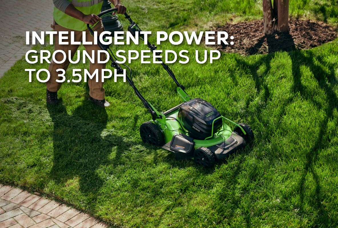 82V 21" Brushless Push Mower with 5Ah Battery and Dual Port Charger | 82LM21-5DP