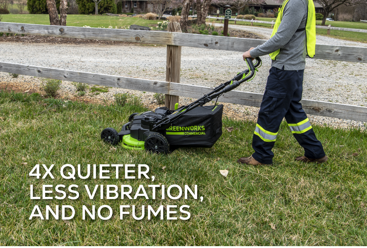 82V 25" Self Propelled Mower with 8Ah Battery and Dual Port Charger (82LM25S-8DP)