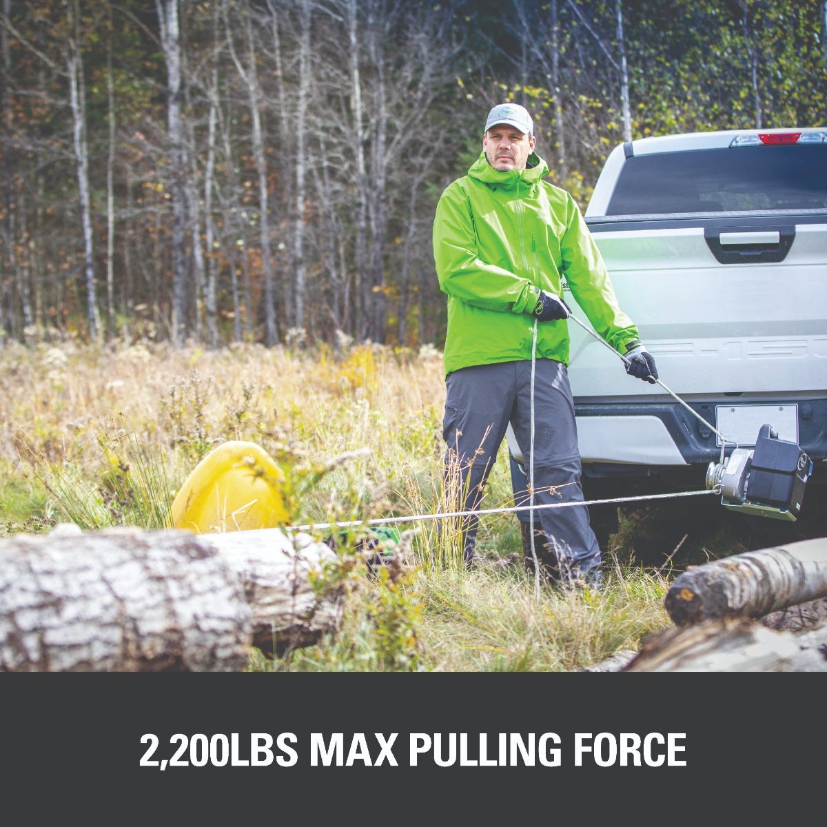 82V Battery Powered Portable Winch Kit Tool Only + Accessories | 82W1MK