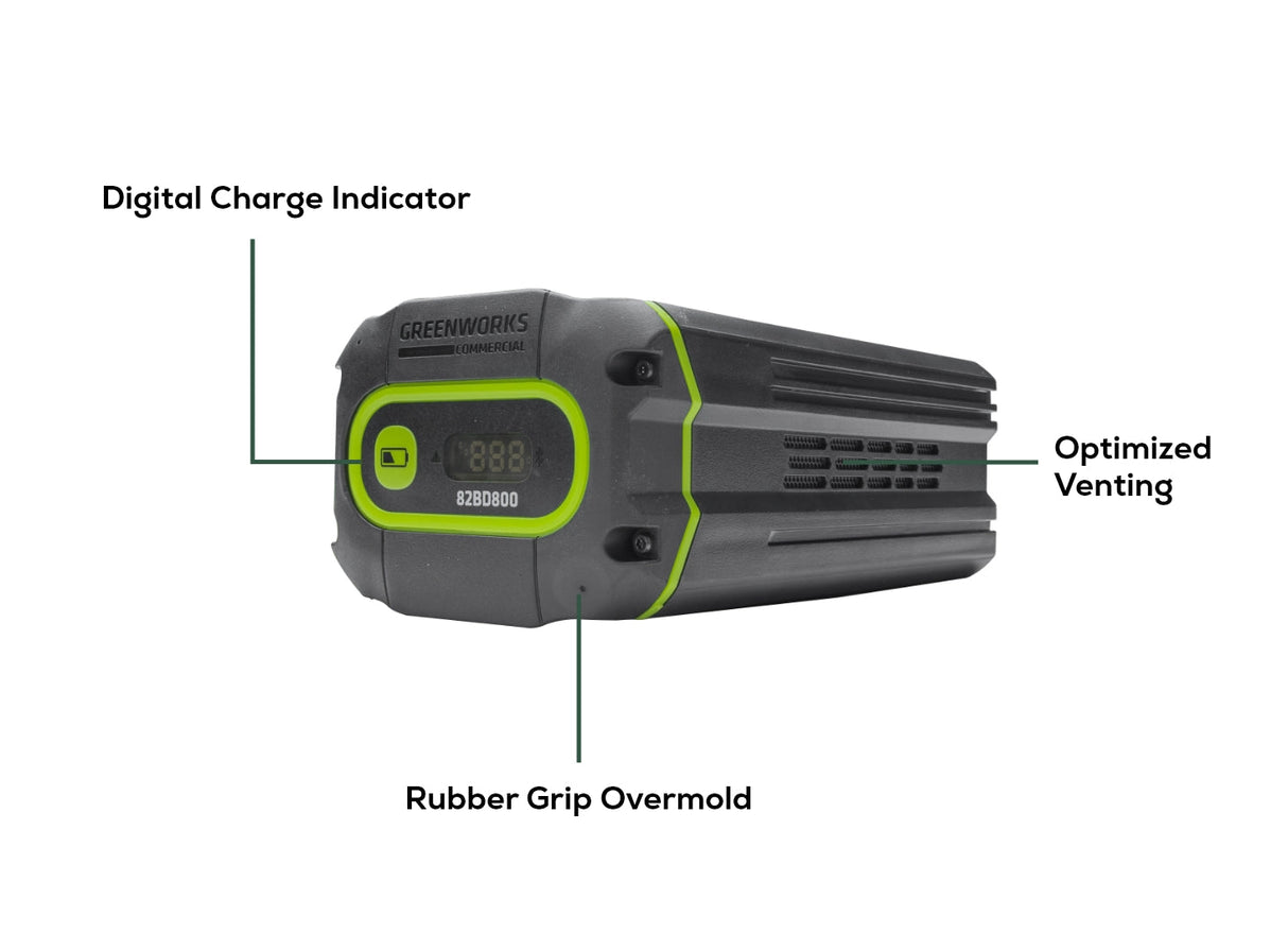 82V 8Ah Battery with Bluetooth and Digital Readout | 82BD800