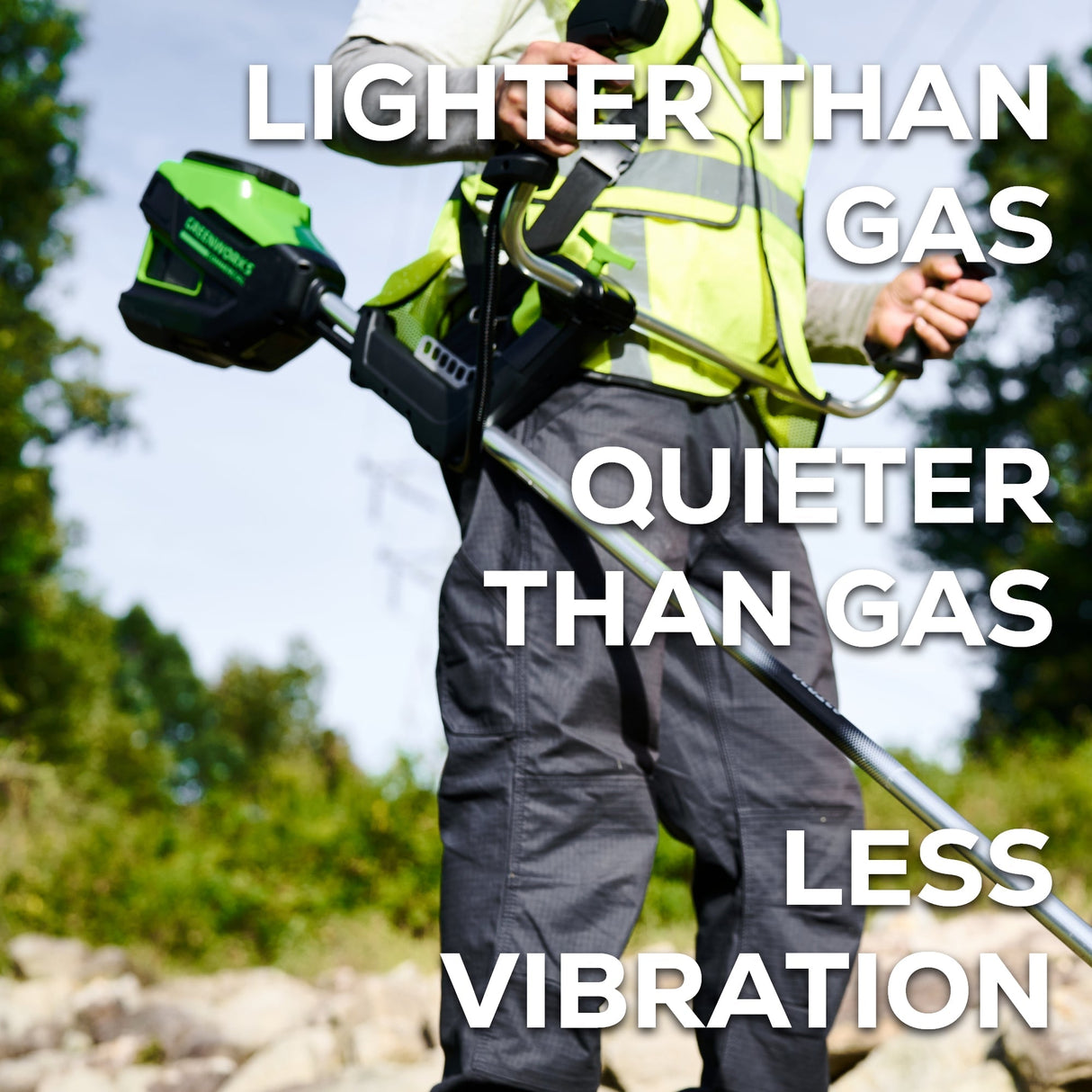 Coupe-bordures pour vélo 82 V 2,0 kW - Outil uniquement | 82TB20