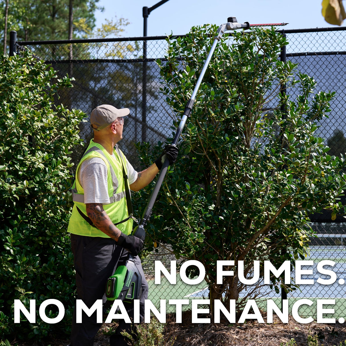 82V TELESCOPING POLE HEDGE TRIMMER (TOOL ONLY) | 82PH62T