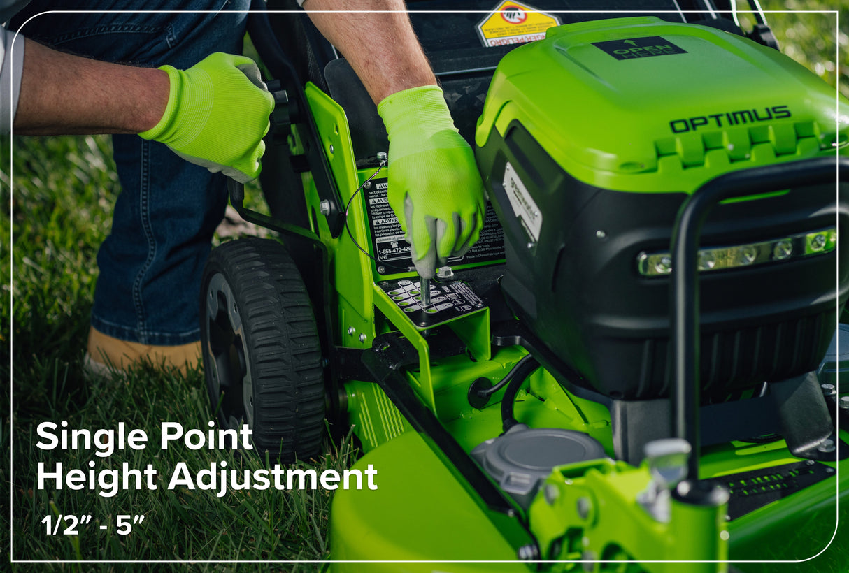 Optimus 82V 30" All-Terrain Mower with Swivel Casters | ATM30C