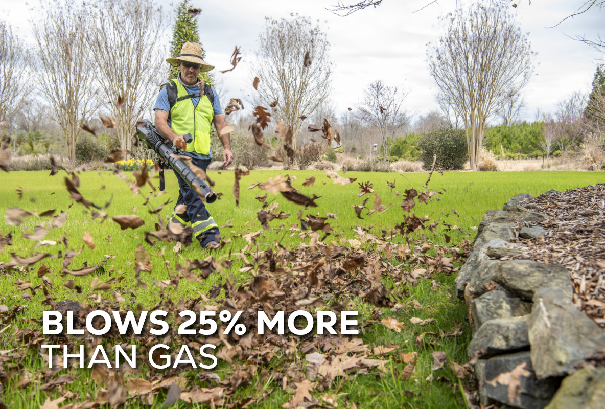 82V Dual Port Backpack Blower with Two 5Ah Batteries and Dual Port Charger | 82BA26-52DP