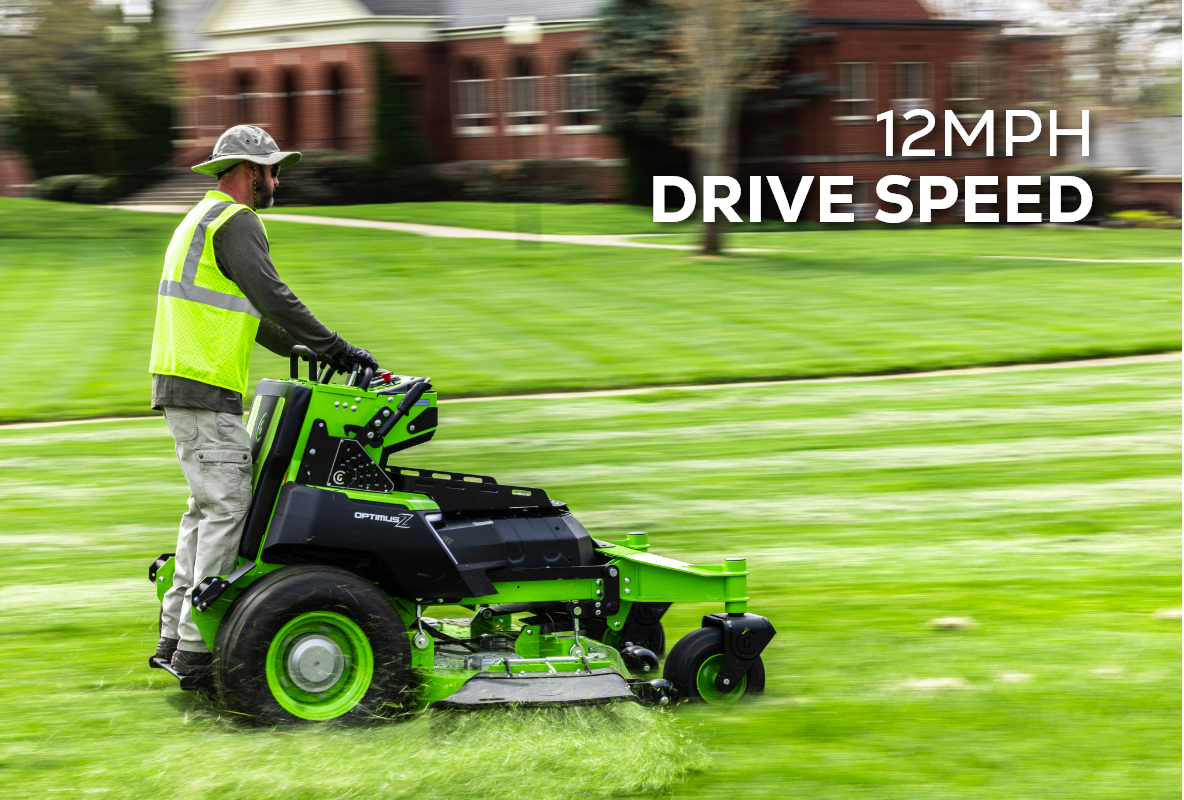 OptimusZ 48" 24kWh Stand-On Zero Turn Mower | CZ48S24X