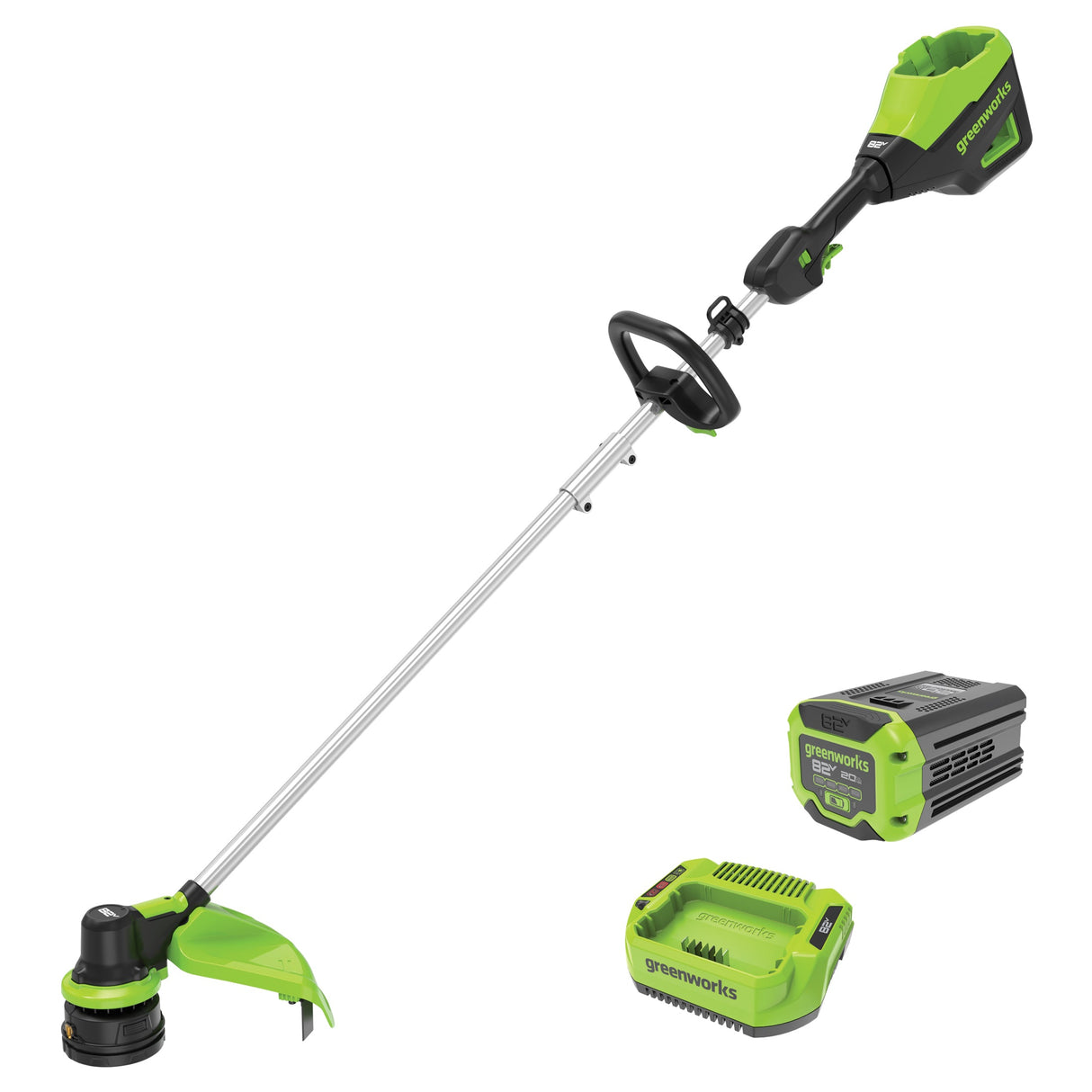 82V 16" String Trimmer with 2Ah Battery and Single Port Charger | ST82210