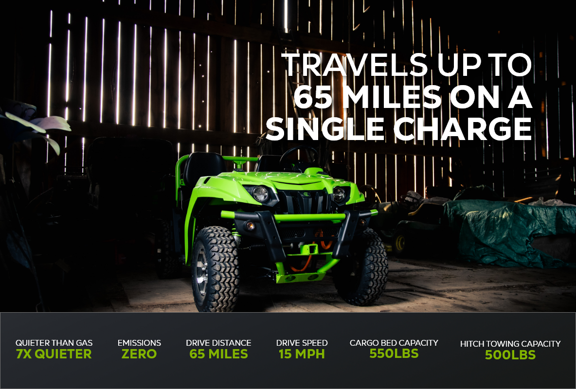 Véhicule utilitaire de travail commercial | CU400W