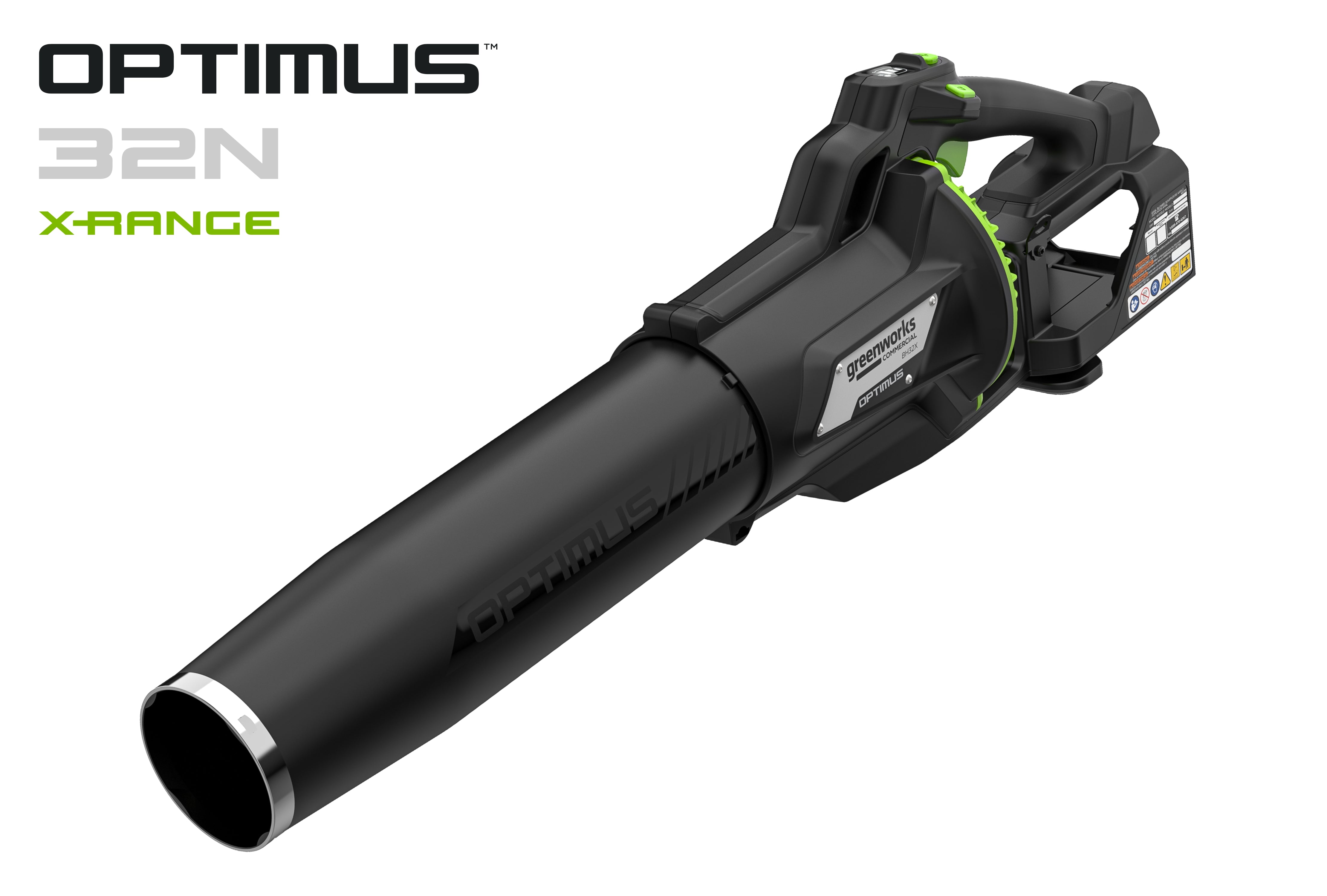 OPTIMUS 82V 32N Handheld Blower | BH32X – Greenworks Commercial