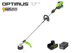 Optimus 82V 1.6 kW String Trimmer With (1) 4 Ah Battery and Dual Port Charger | ST161C
