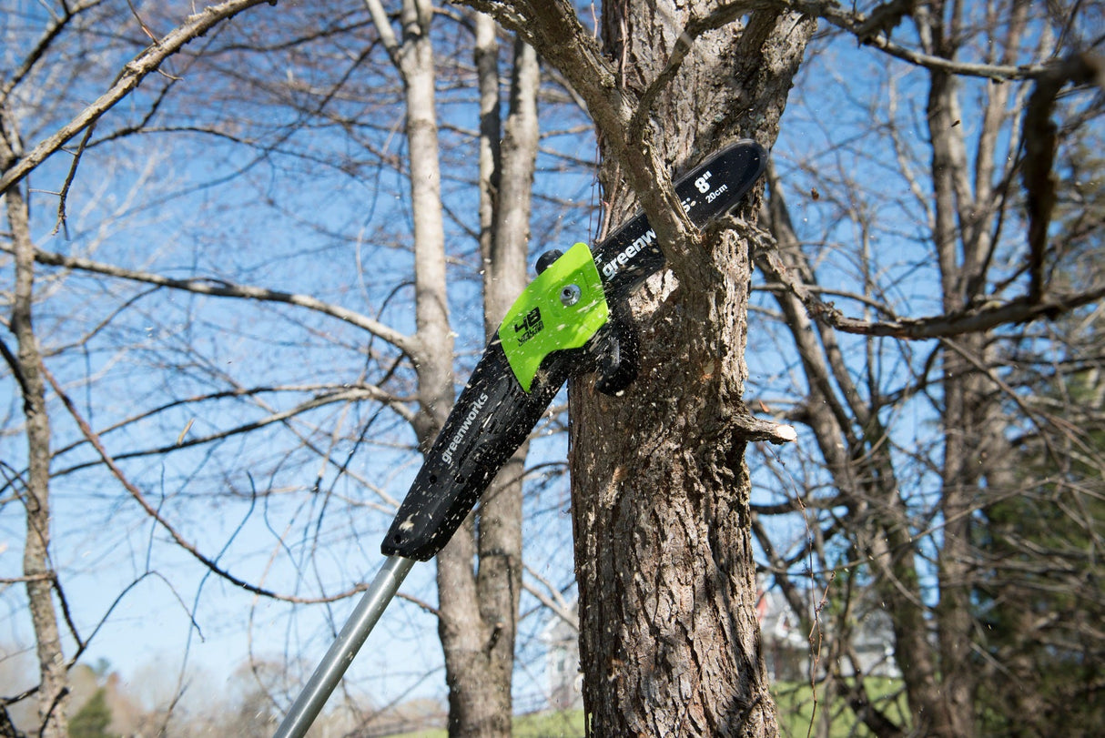 48V/24V Dual-Volt 8" Pole Saw with Battery and Charger | 48PS8