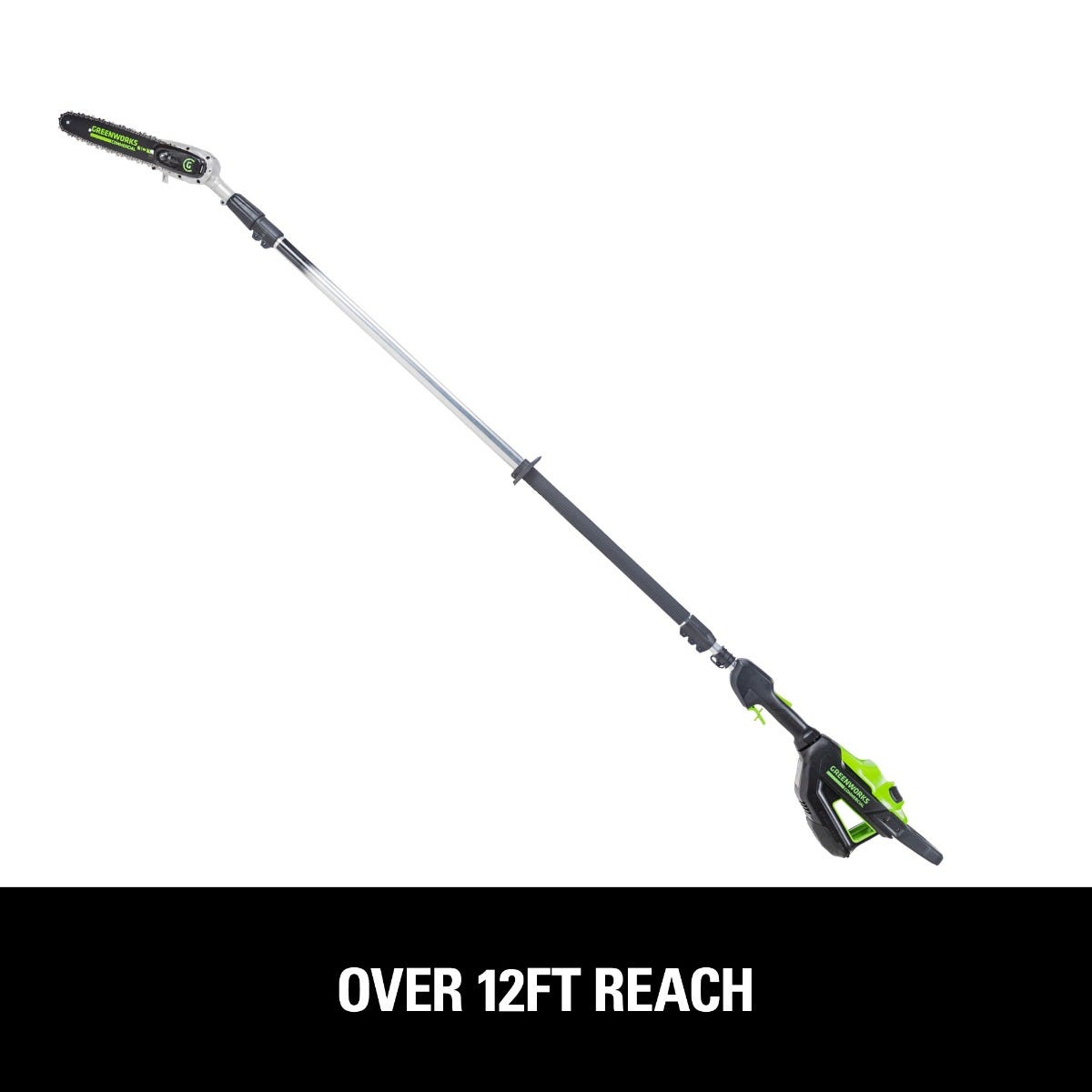 Tronçonneuse à perche 82 V Gen II avec manche télescopique Outil uniquement | 82PS10T