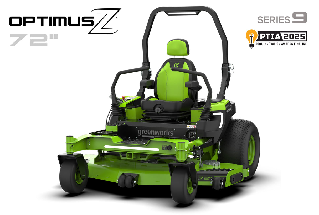 OptimusZ Series 9 72" (éjection arrière) ZTR autoportée - 36 kWh | OZ972R