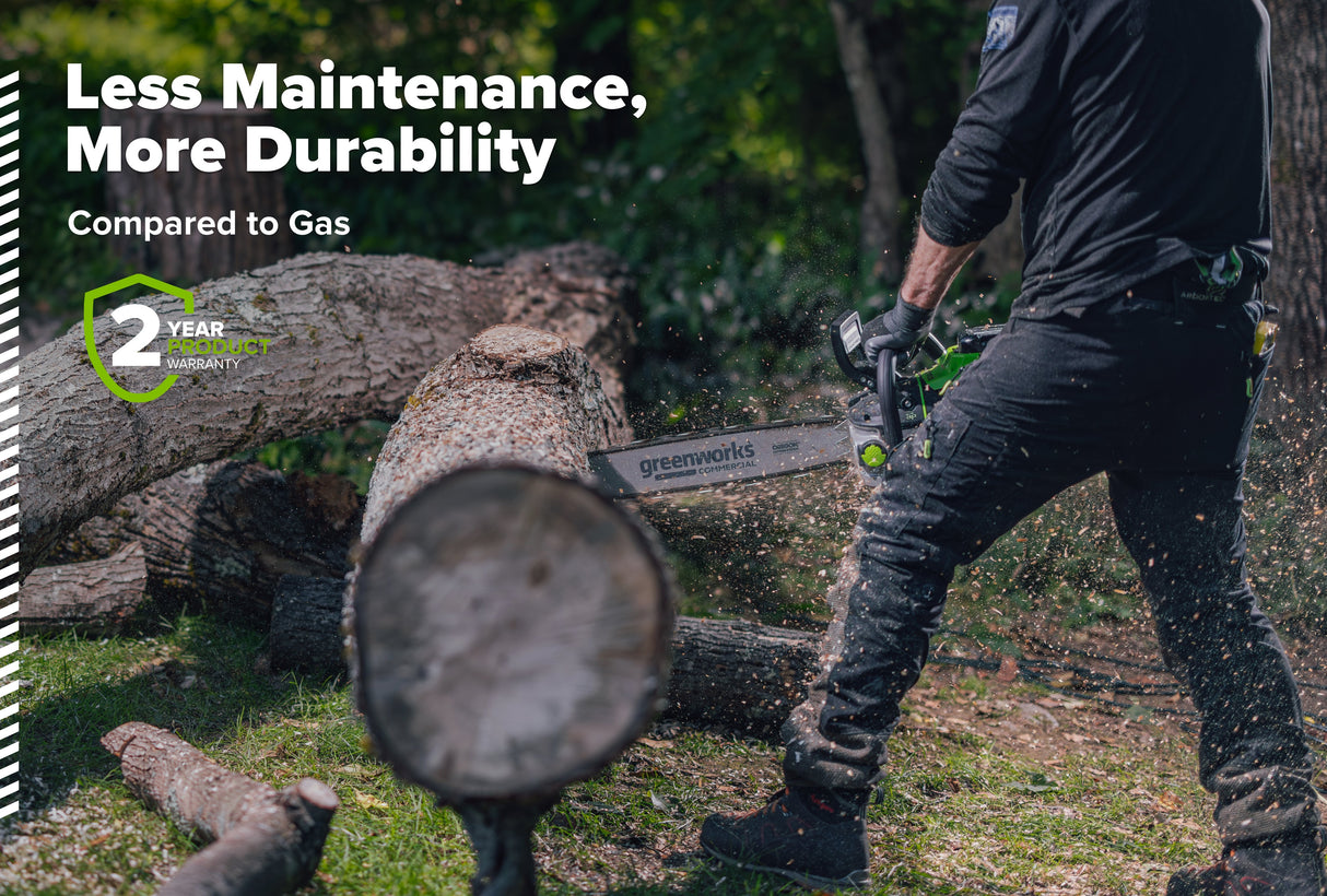 82V OPTIMUS 3.0 kW Chainsaw Powerhead with CORE400 Battery & DP Charger | OCS500-C4DP