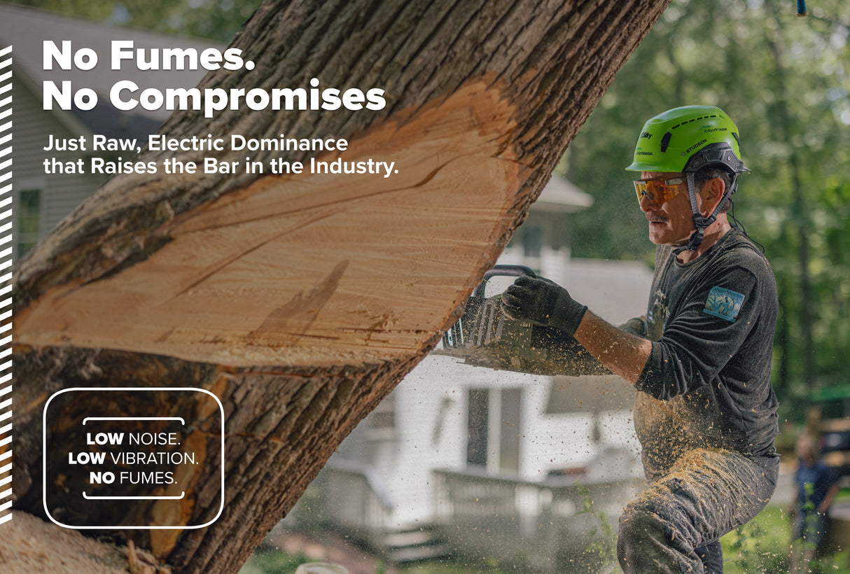 OPTIMUS 82V 5.0kw 28" HOG Chainsaw Kit with CORE530 Battery & DP Charger | OCS800-C5DP-28