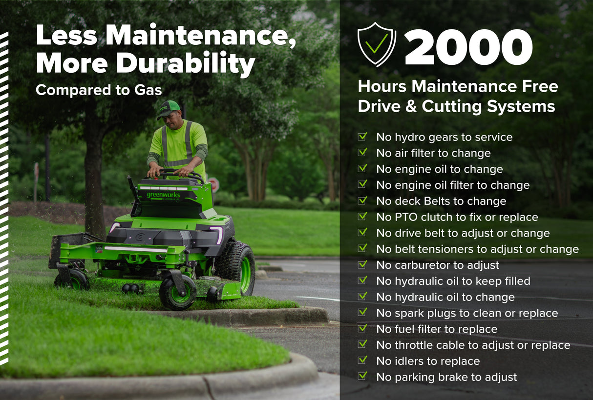 OptimusZ Series 9 52" Stand-on ZTR - 24 kWh | OS952