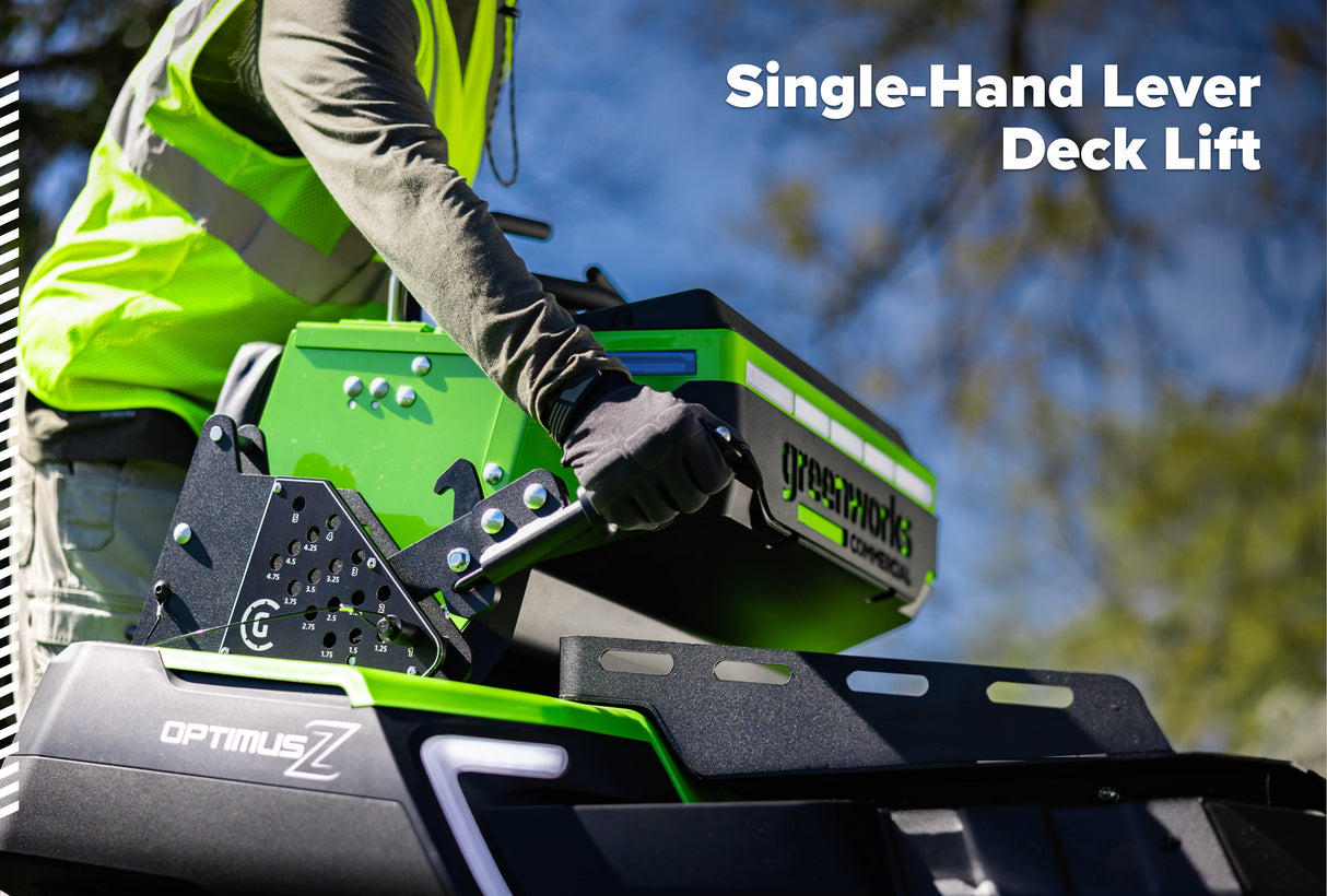 OptimusZ Series 9 52" Stand-on ZTR - 24 kWh | OS952