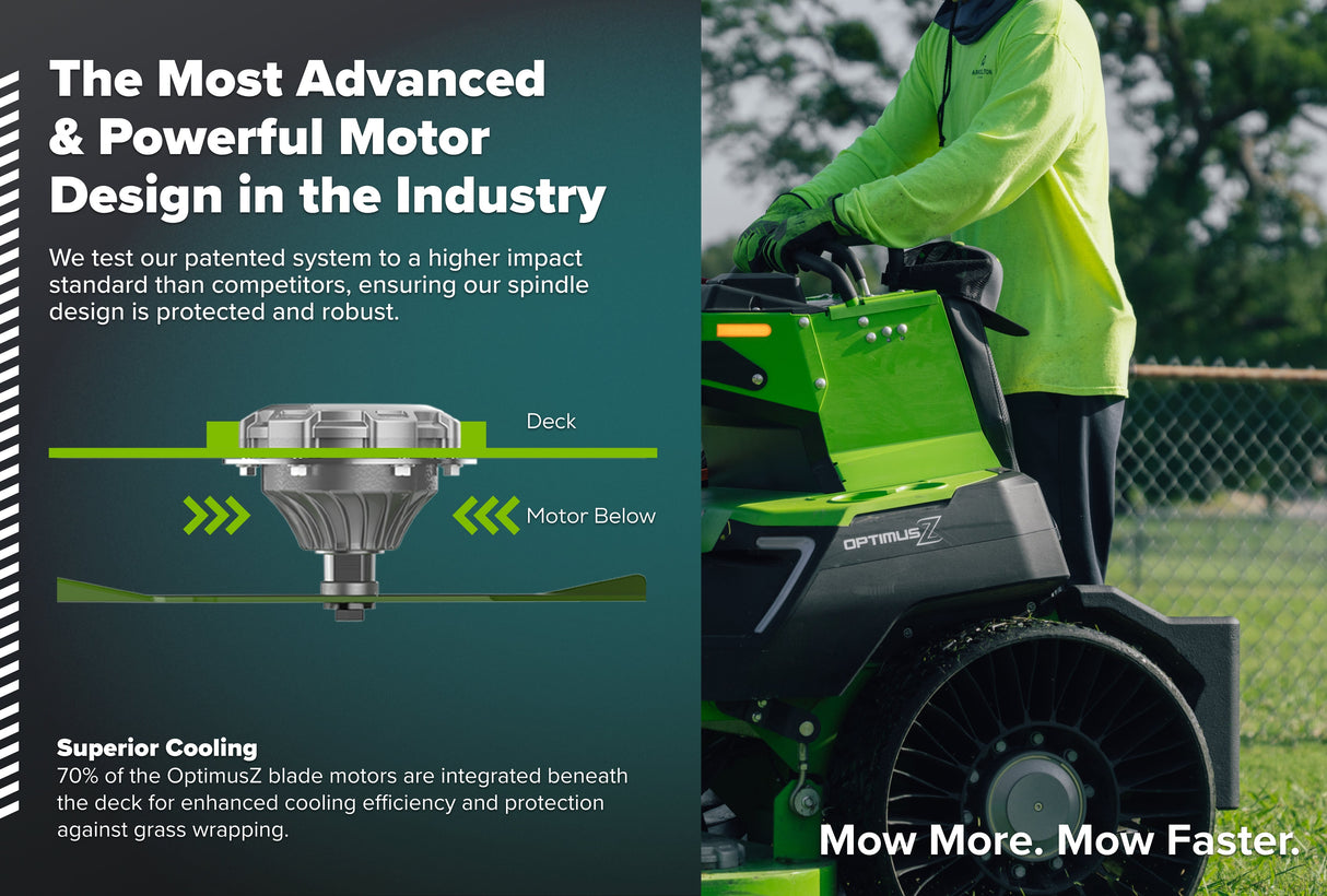 OptimusZ Series 9 52" Stand-on ZTR - 24 kWh | OS952