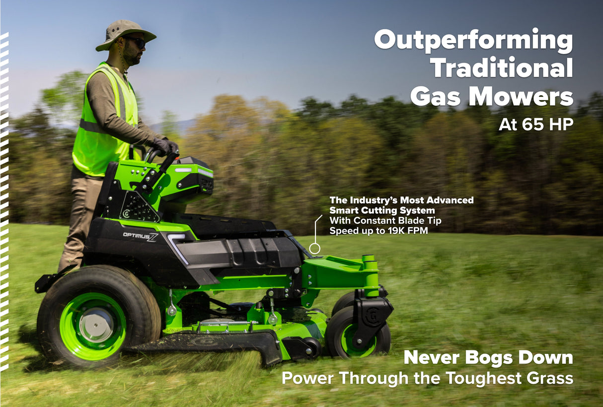 OptimusZ Series 9 48" Stand-on ZTR - 24 kWh | OS948