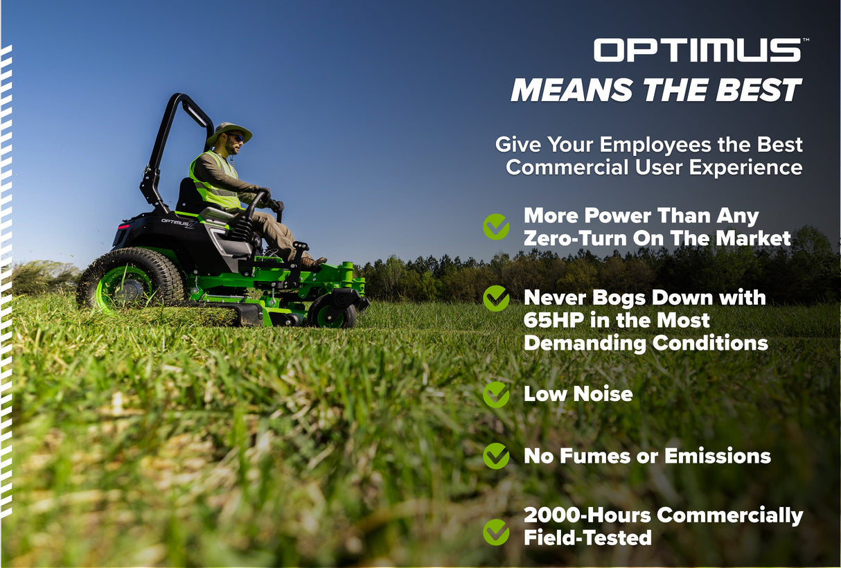 OptimusZ Series 9 48" Ride-on ZTR - 24 kWh | OZ948