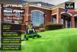 OptimusZ Series 9 60" Ride-on ZTR - 24 kWh | OZ960