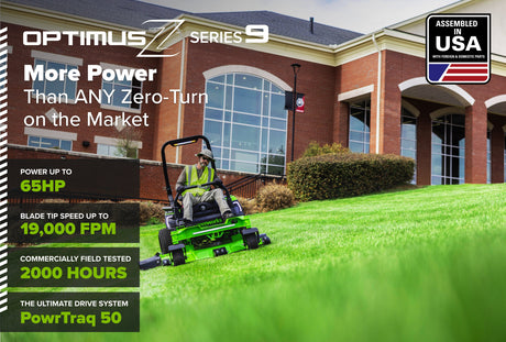 OptimusZ Series 9 60" Ride-on ZTR - 24 kWh | OZ960
