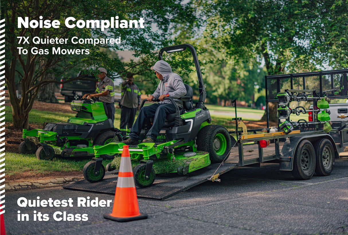 OptimusZ Series 9 72" (Side Discharge) Ride-on ZTR - 36 kWh | OZ972