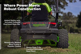 OptimusZ Series 9 72" (éjection arrière) ZTR autoportée - 36 kWh | OZ972R