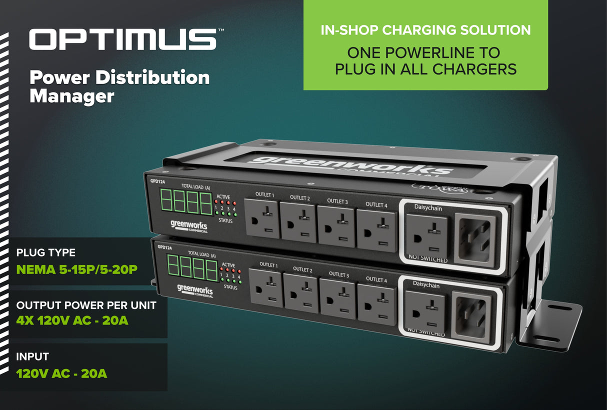 Optimus 4-Channel Power Distribution Manager 2-Stack | GPD124-2S