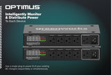 Optimus 4-Channel Power Distribution Manager 2-Stack | GPD124-2S
