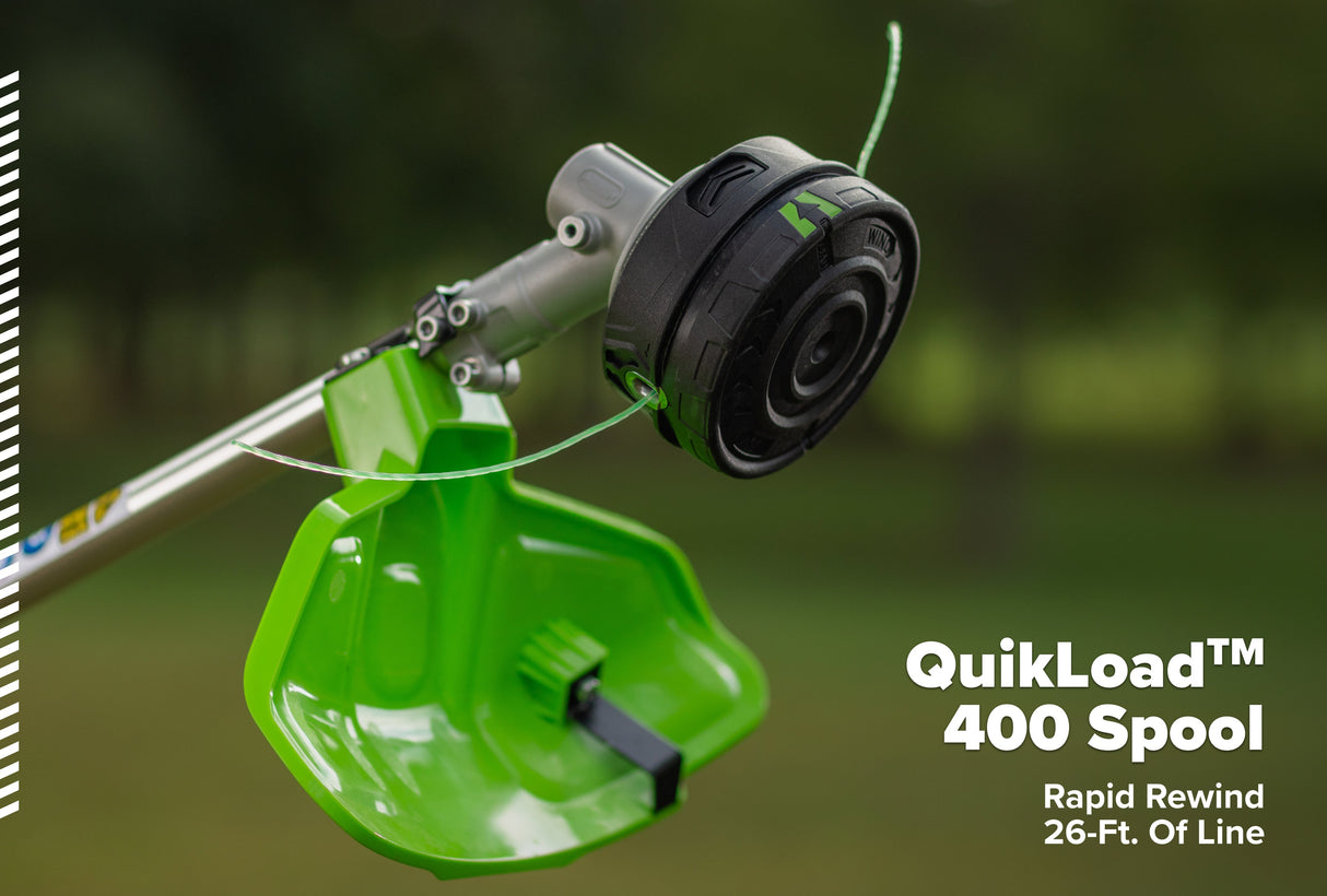 Optimus 82V 1.6 kW String Trimmer With (1) 4 Ah Battery and Dual Port Charger | ST161C