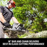 82V 1.5kW 18" Chainsaw Kit