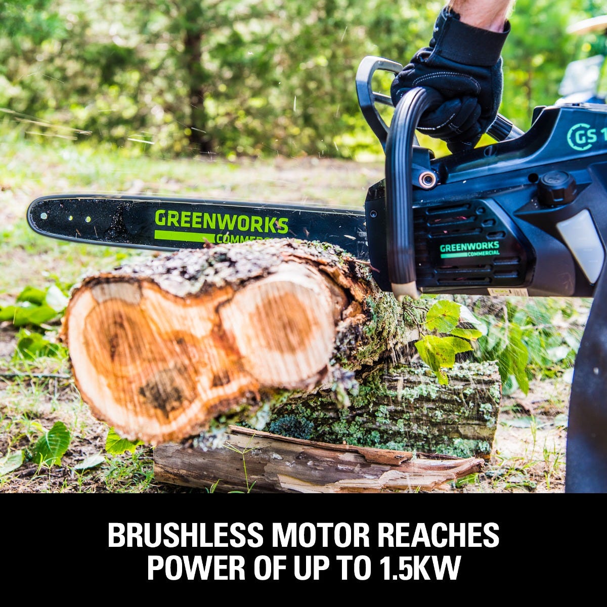 82V 1.5kW 18" Chainsaw Kit