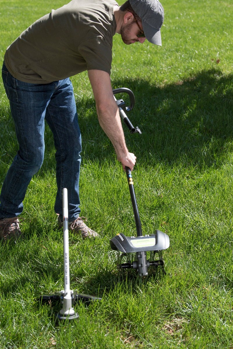 48V/24V Dual-Volt 16" String Trimmer with Battery and Charger | 48T16