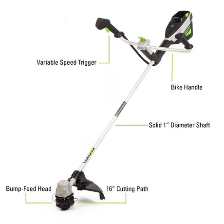 82V 16" Bike Handle String Trimmer Tool-Only | 82TB161