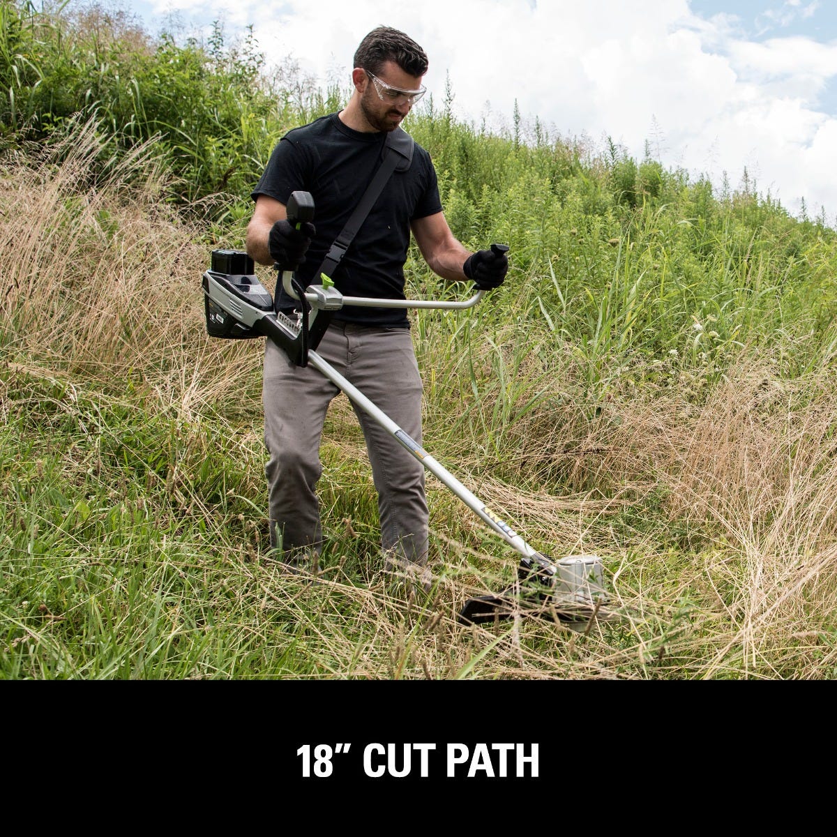 82V 18" Bike Handle String Trimmer Tool-Only | 82TB181