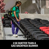 Souffleur à dos à double port 82 V 690 pi3/min, outil uniquement (GBB700)