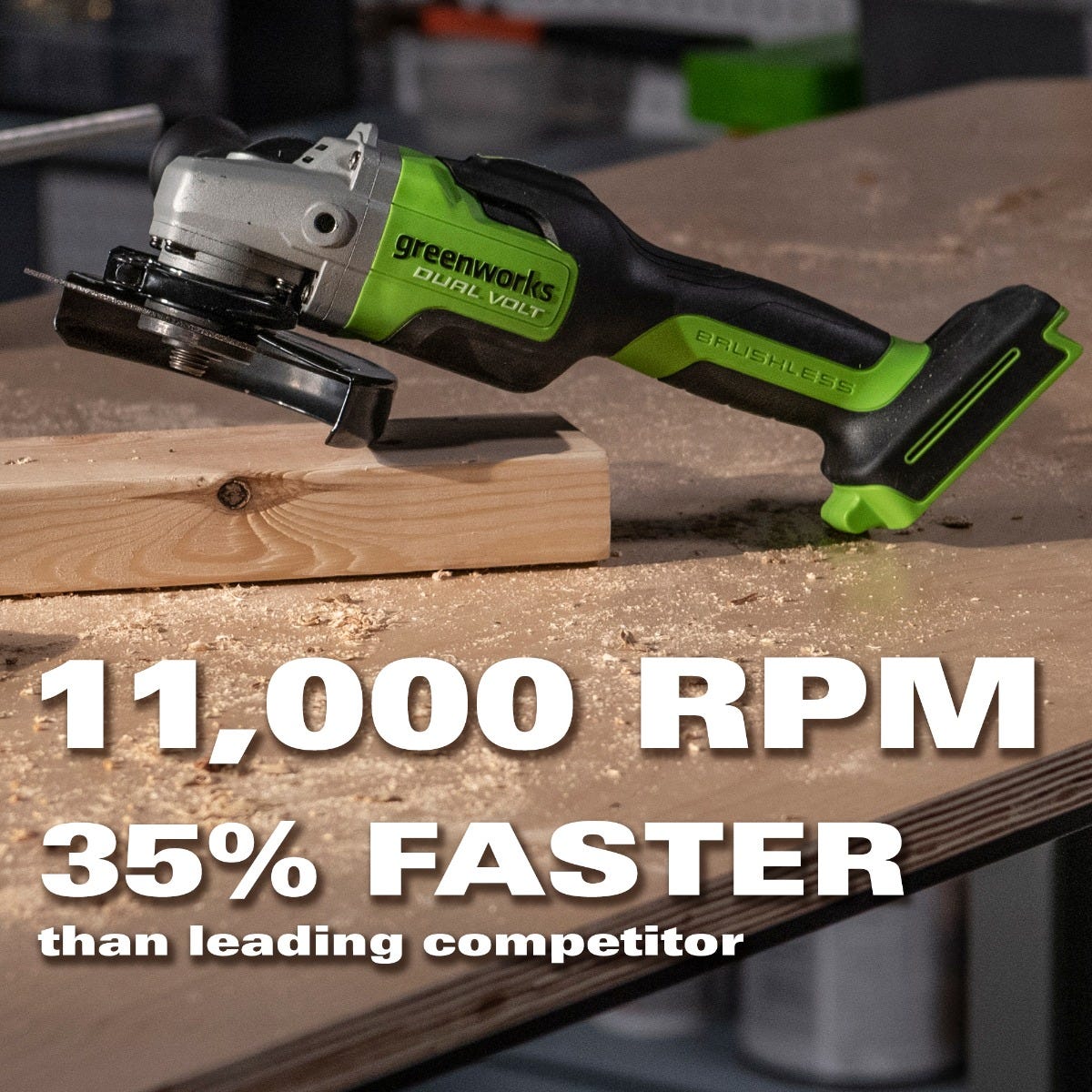 48V/24V Dual-Volt 4-1/2" Angle Grinder Tool Only | 24AG22