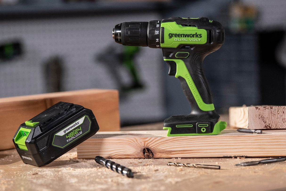 48V/24V Dual-Volt 1/2" Drill/Driver Tool Only | 24BD10