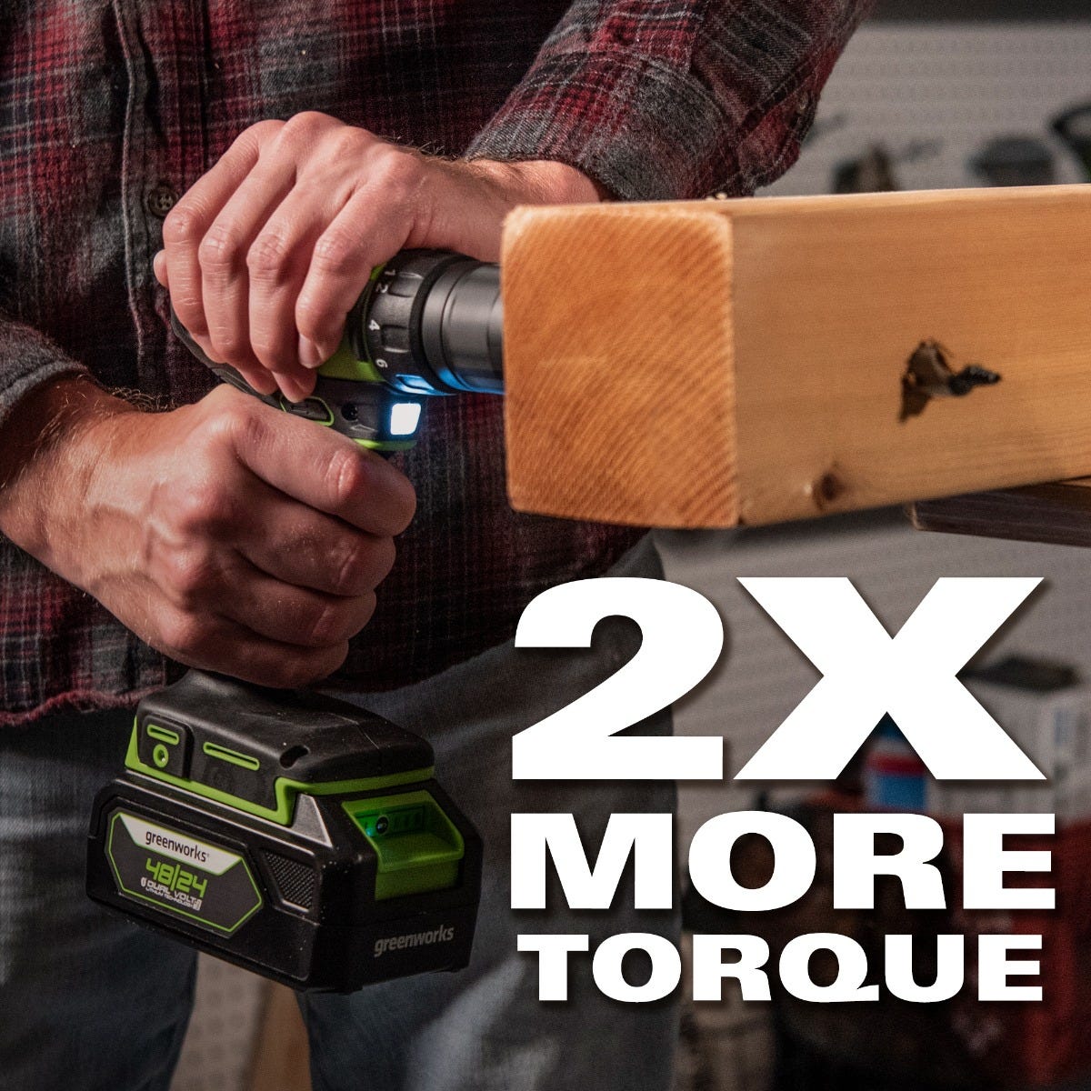 48V/24V Dual-Volt 1/2" Drill/Driver Tool Only | 24BD10