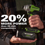 48V/24V Dual-Volt 1/4" Impact Driver Tool Only | 24BID6