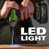 48V/24V Dual-Volt 1/4" Impact Driver Tool Only | 24BID6